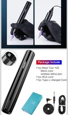 Mast Black Tattoo Pen Power Cord RCA Cord Professional Machine Tool