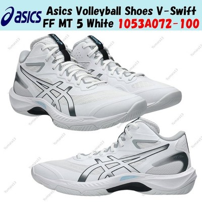 Asics Volleyball Shoes V-Swift FF MT 5 White 1053A072-100 Men's Size
