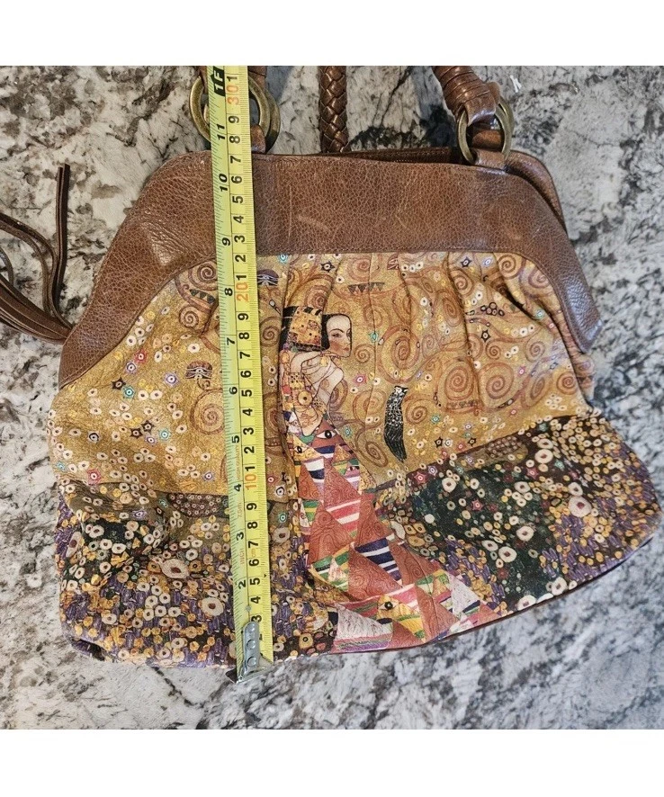 Icon Los Angeles Bolso de Mano de Cuero Gustav Klimt Juego de Monedas Foto 2 de 4