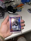 2025 Topps Chrome Caleb Williams True Purple Auto /75