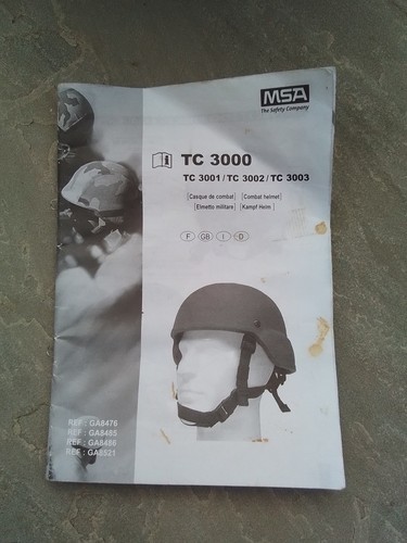 MSA T3002 French SF/para Ballistic Helmet - Photo 8/8