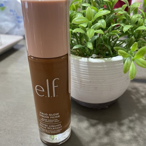 E.L.F. Halo Glow Liquid Filter Booster Radiant Skin 6 Tan Deep 1.06 Fl Oz - Picture 2 of 7