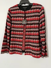 Ming Wang MUL Knit Jacket L