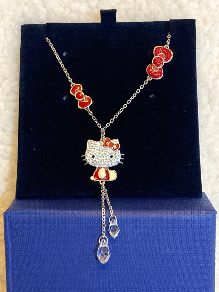 SWAROVSKI x Sanrio • Hello Kitty Halskette mit Anhänger (1097203) • Neu in OVP / SELTEN! - Bild 2 von 4