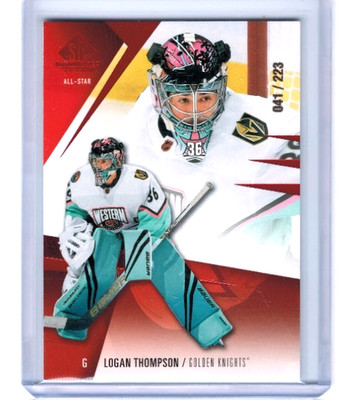 2023-24 Upper Deck SP Game Used Logan Thompson All-Star Base #'ed 041/223