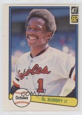 1982 Donruss Al Bumbry #153 4k8