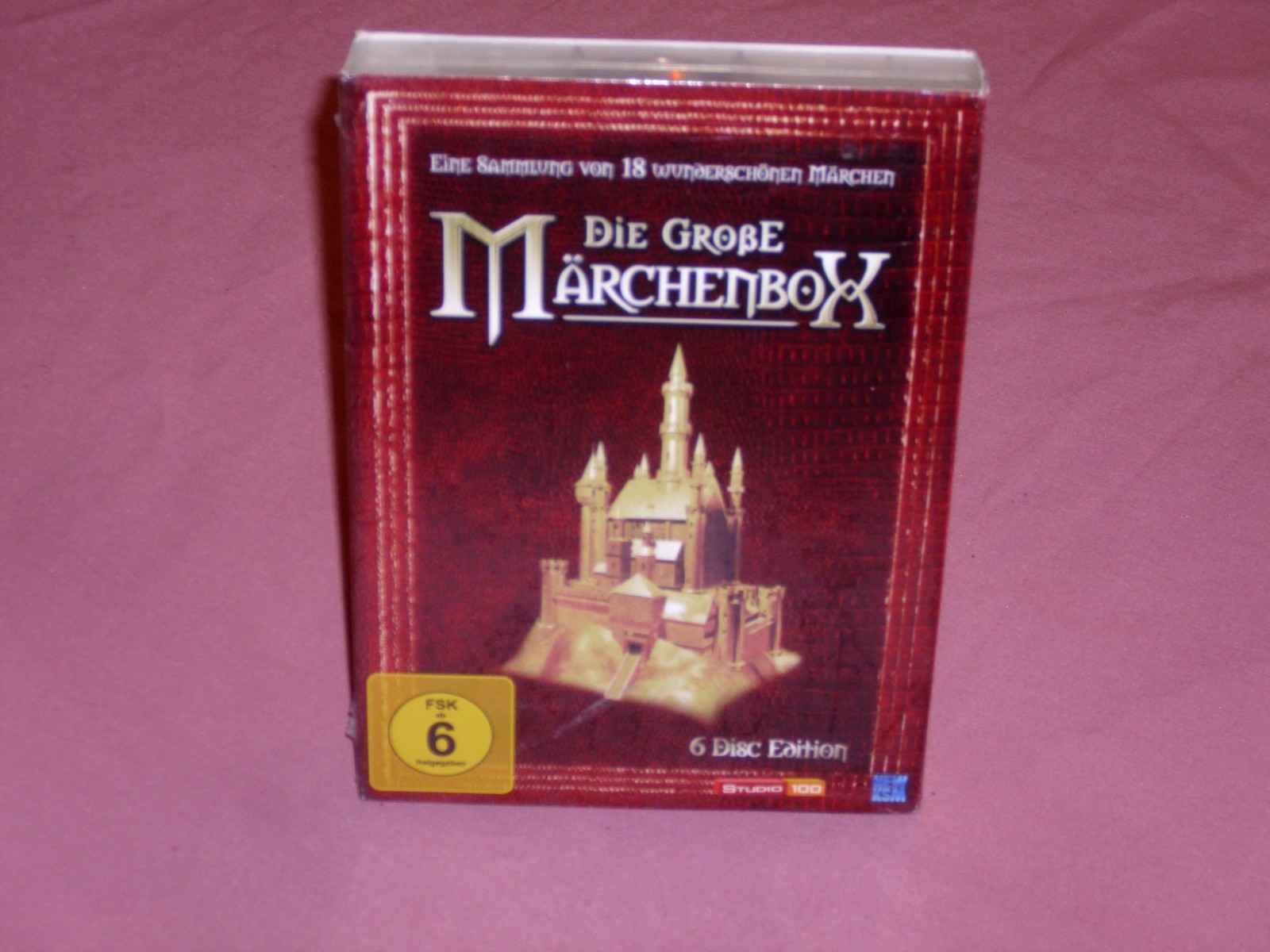 NEU - Die große Märchenbox -Sammlung von 18 wunderschönen Märchen 6-Disc-Edition