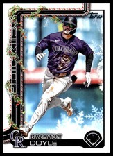 2025 Topps Holiday #H101 Brenton Doyle