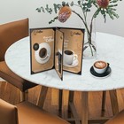 WeChef 5 Pack Menu Covers 8.5"x14" 4 Views Faux Leather Cafe Restaurant Bars — photo 8