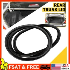 Car Rear Lid Trunk Weatherstrip Rubber Seal For 2003-2008 Toyota Corolla/Matrix