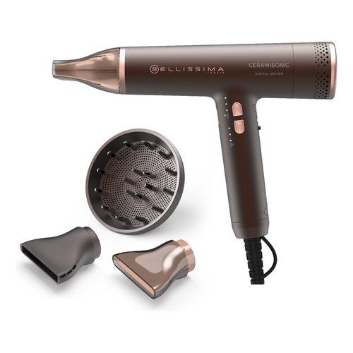 Asciugacapelli Imetec Bellissima 21013 Ceramisonic Deep Brown - Prezzo - 1