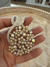 RARA spilla vintage anni 50 ELSA SCHIAPARELLI spilla gioielli non firmata