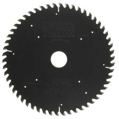 Tenryu PSW-21054AB3 7,300RPM 54T Cross Cutting Finishing Saw Blade 210 mm.