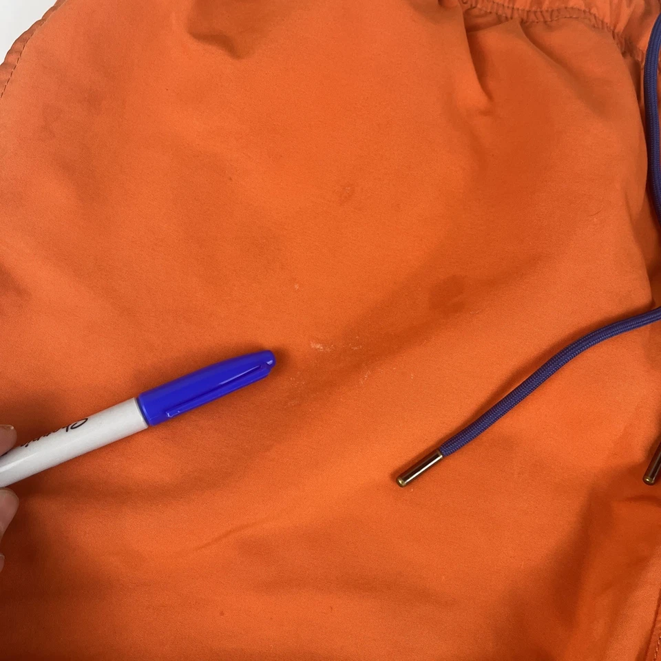 Lands' End Bathing Suit Men’s Sz XL 40-42 Swim Suit Swim Trunks Red Beach - Image 4 of 4