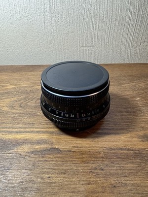 Pentacon Six Carl Zeiss Jena red MC Biometar 2.8/80 mm Objektiv