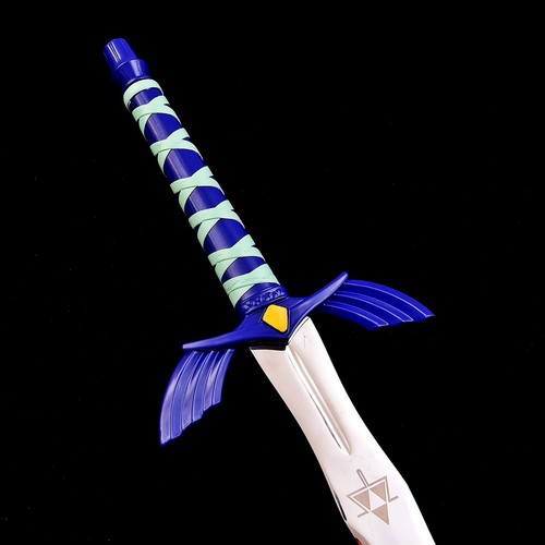 Handmade Legend of Zelda Master Sword Replica with Scabbard Cosplay prop Fantasy - Picture 4 of 8