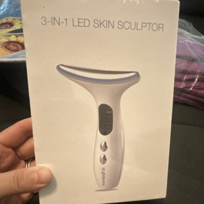 glblone LED Light Therapy Device for Face & Neck, Wrinkles, Skin Firming