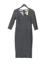 Pure Bodycon Midi Dress UK10 in Black