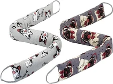 36 Inch Weighted Door Draft Stopper, 2 Pack Cotton Blocker for Energy Savings