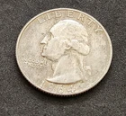 1964‑D Washington Quarter • 90% Silver • Circulated Example • X170