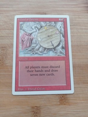 MTG / Magic the Gathering / Wheel of Fortune / 3rd Edition
