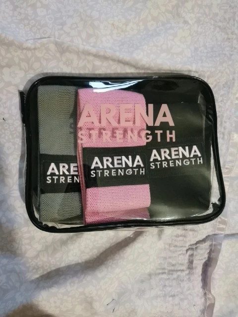 Arena Strength Hip Resistance Bands 3-Pack with Guide