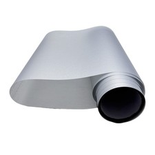 US 11.8in x 32.8ft DTF Satin Silver Foil Film Roll,Cold Peel dtf specialty film