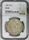 1897-O Morgan Silver Dollar, NGC XF-45, Scarce Date!
