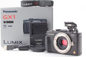Panasonic LUMIX DMC-GX1　箱説付き Panasonic LUMIX DMC-GX1の外観をみる /monox デジカメ 比較 レビュー