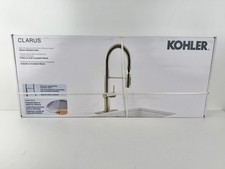 NEW Kohler Clarus Semi-Professional Pull Down Kitchen Faucet Stainless R30937-VS