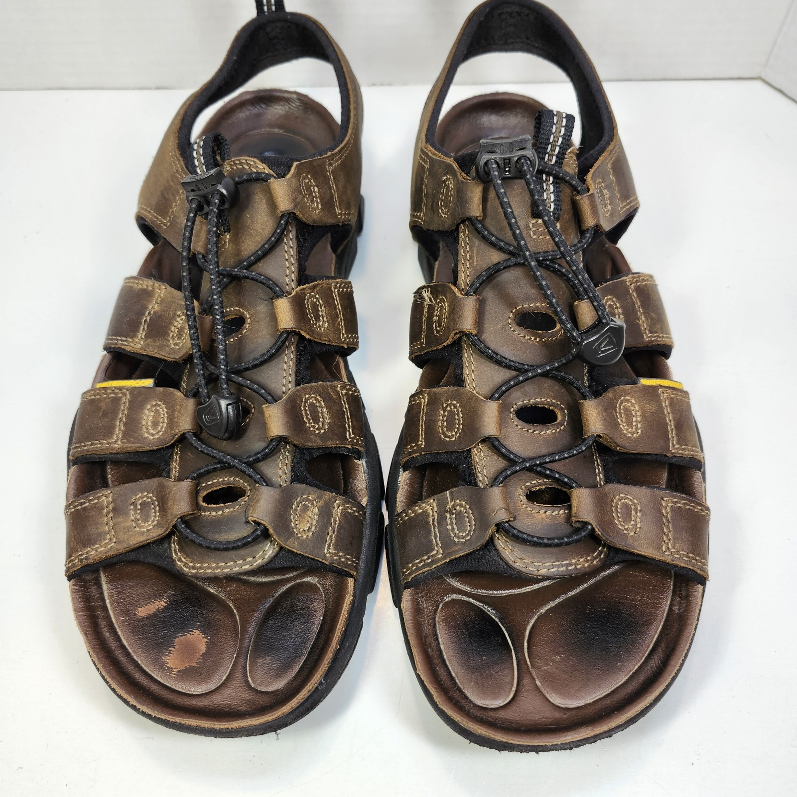 Sandali KEEN uomo tg 12 Daytona impermeabili sport escursionismo punta aperta marrone