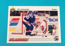 1991-92 Upper Deck #253 Pat LaFontaine New York Islanders HOCKEY Card 6D