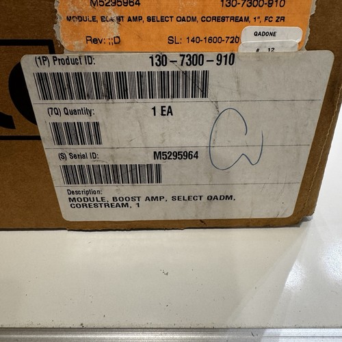 CIENA 130 7300 910 BOOSTING AMP open box - Picture 3 of 4