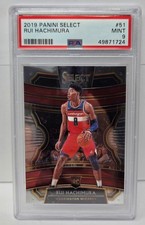 2019 Select - RUI HACHIMURA Rookie Basketball RC Card PSA 9 MINT