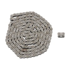  50 Heavy Duty Roller Chain 10 Ft Long with 2 Connecting Links for Machinery
