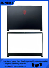 New for MSI GF63 8RC 8RD MS-16R1 MS-16R3 MS-16R5 LCD Back Cover Front Bezel
