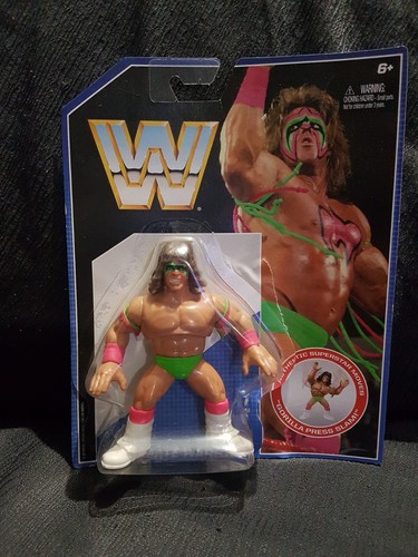 WWE Ultimate Warrior Mattel Retro Series 1 Wrestli...