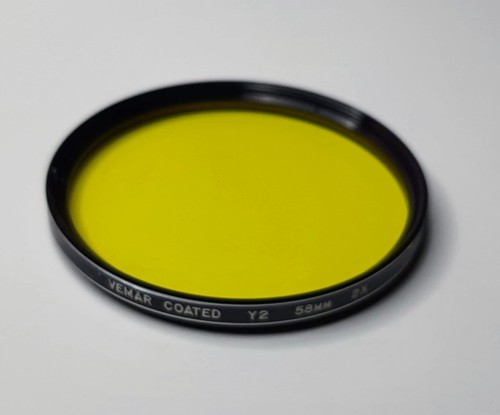 Genuine 58mm Vemar Yellow K2 Conversion Glass Lens Filter Japan 58 mm Coated - Picture 8 of 8