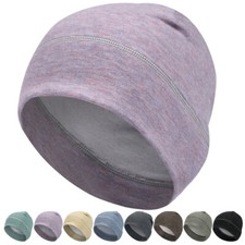 Skull Caps for Men Woemn Lightweight Beanie Cap Stretchy Helmet Liner Sleep Hat