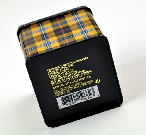MAC Warm Thrillseekers Pigments/Glitter (Gold Mode, Reflects Bronze + 3 more) - Picture 6 of 7