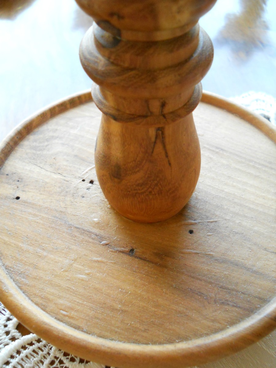 Freak Scene Teelichthalter Aus Holz – Mandala Design, Groß, Geschnitzt, Indischer Stil