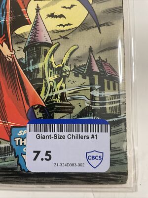SALE! アメコミリーフ Dracula#25 Reprint CGC 6.5 Giant-Size Dracula #5 Value - GoCollect