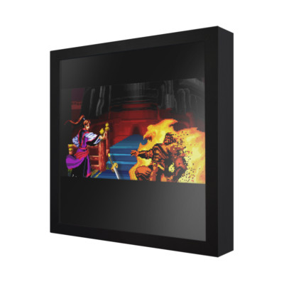 Ninja Master's - 3D Shadow Box Frame (9'' x 9'')  Gaming Art