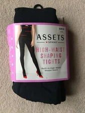 Spanx sz 4 Black High-Waist  Shaping Tights Style 182B NWT