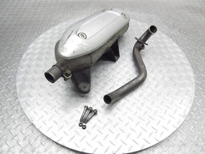 06-11 Piaggio MP3 250 Rear Exhaust Muffler Silencer Can 872894 for