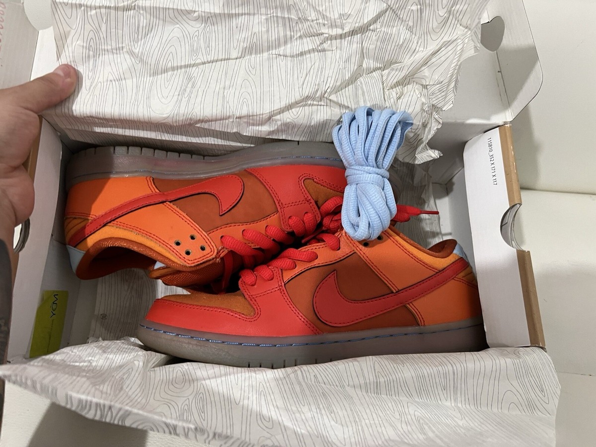 Nike Sb Dunk Low Gamma Orange 2013 Size 8 Nike Dunk Low High Mid 