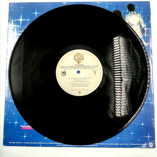 LARRY GRAHAM / STAR WALK with GRAHAM CENTRAL STATION, vinyl, LP, Warner Bros. - Picture 5 of 5