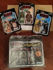 Star Wars Vintage Collection ROTJ Skiff Vehicle + 4 Guards Lando Boba Fett Figs