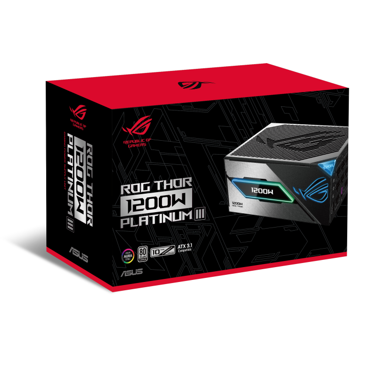 bpsj様用　rog thor 1200w platinum 箱無し ROG THOR 1200W PLATINUM Power Supply for Gaming Desktops