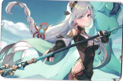 SHENHE SHEN HE Genshin Impact Goddess Story ACG Anime Waifu Custom Card